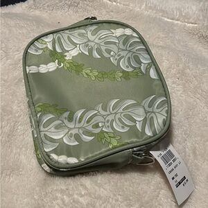 Leaf Pattern Cosmetic Bag